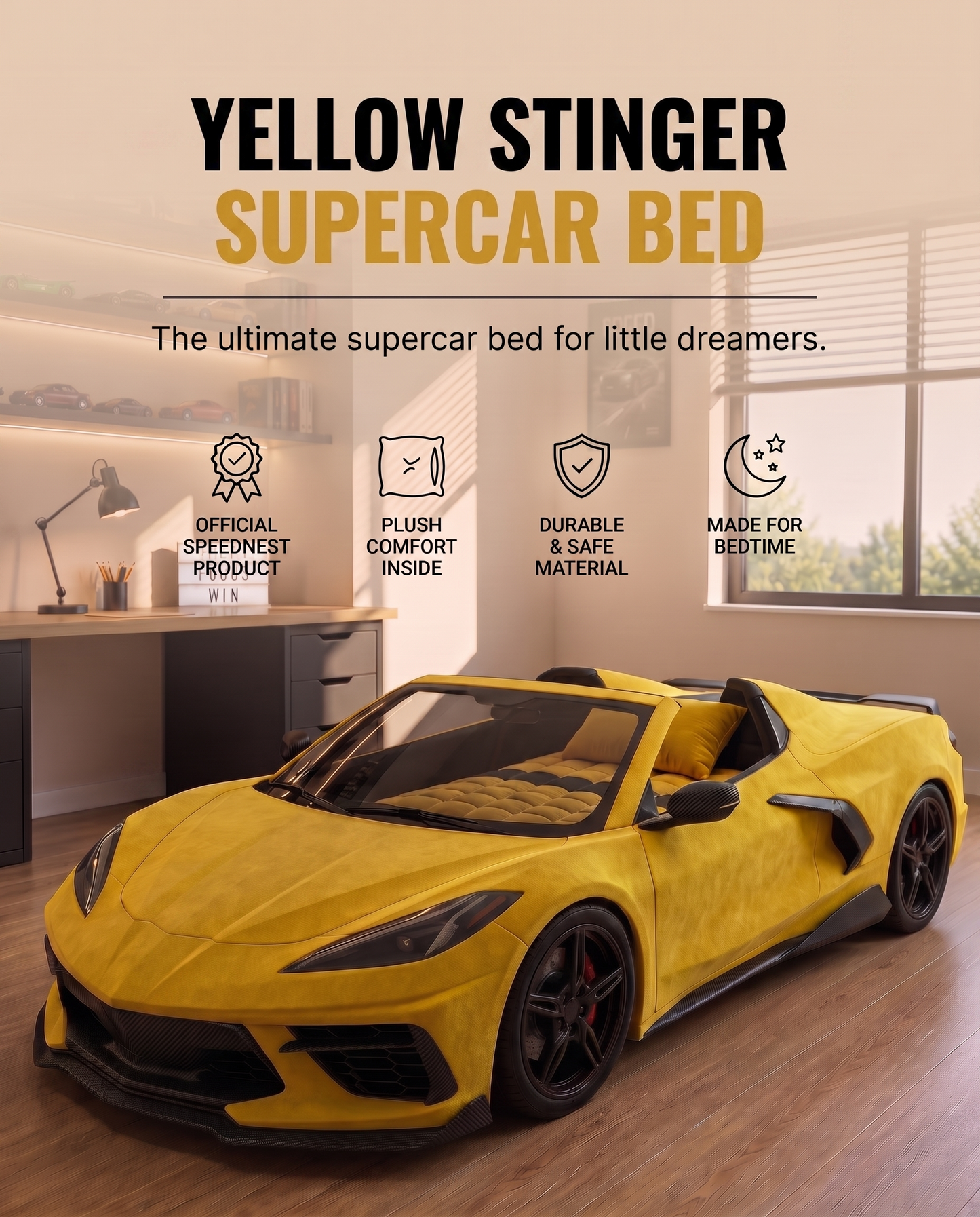 Supercars Bed