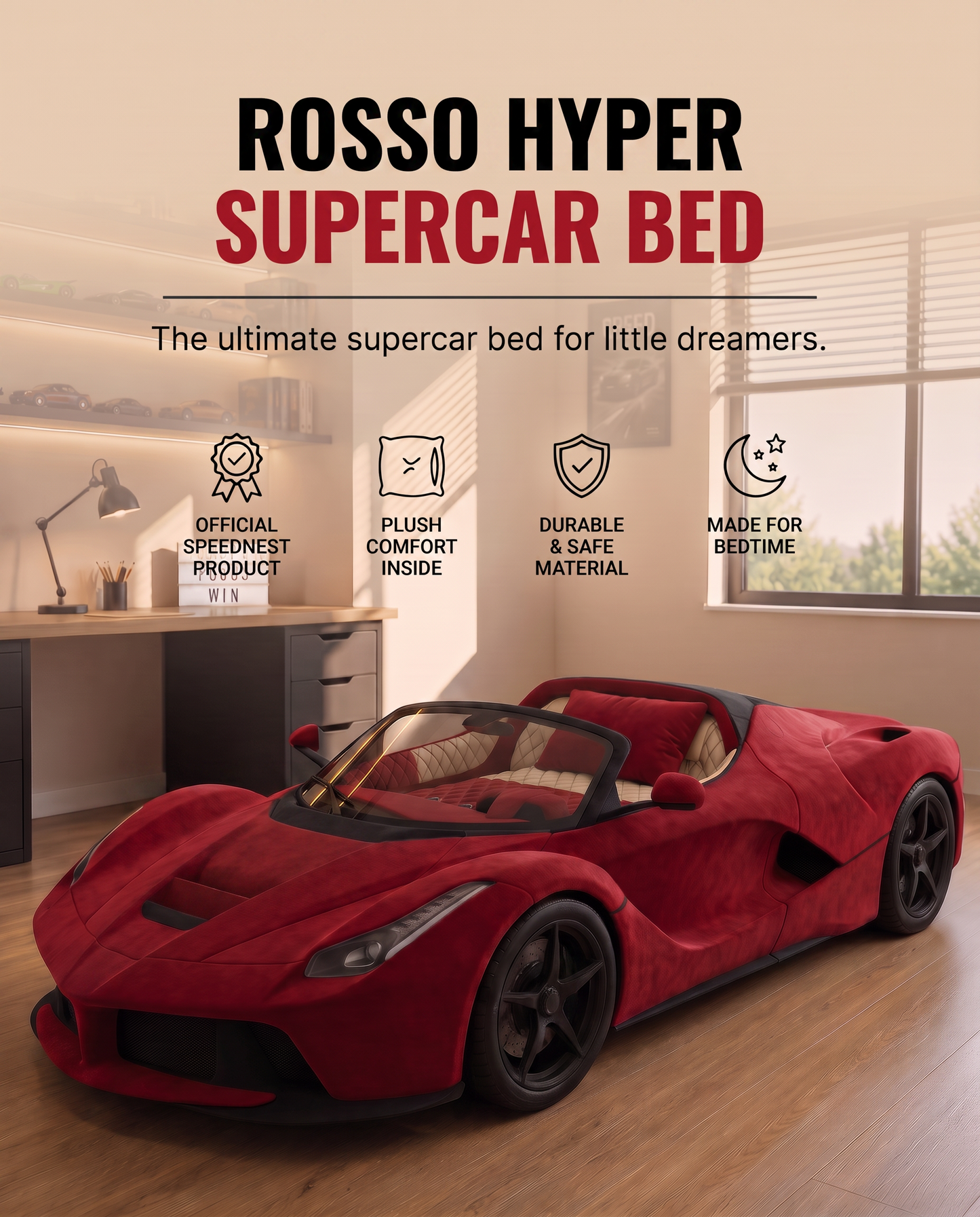 Supercars Bed