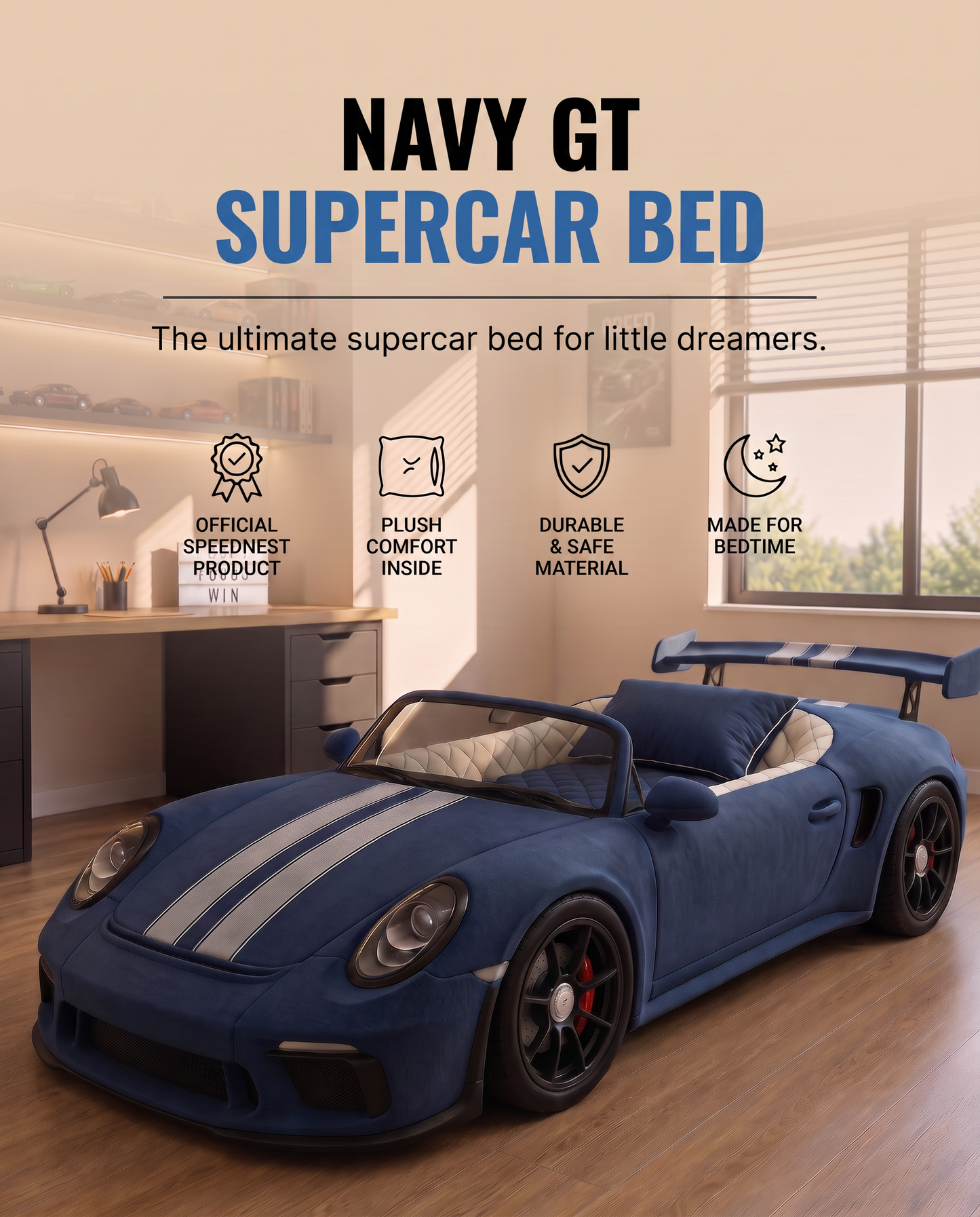 Supercars Bed